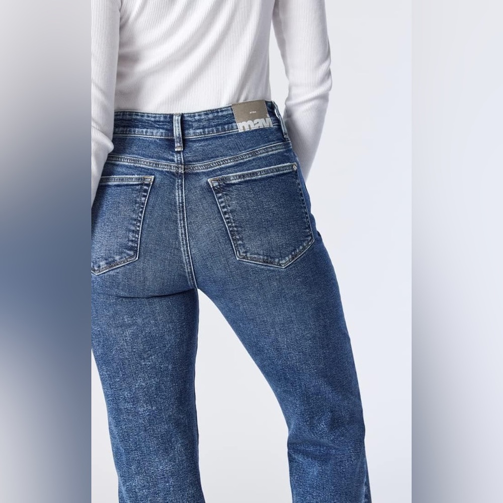 Mavi Barcelona High Rise Wide Leg Jeans